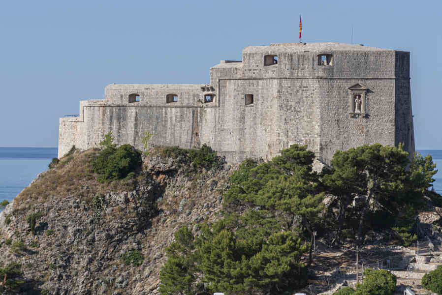 Croacia - Dubrovnik 076 - fortaleza de San Lorenzo